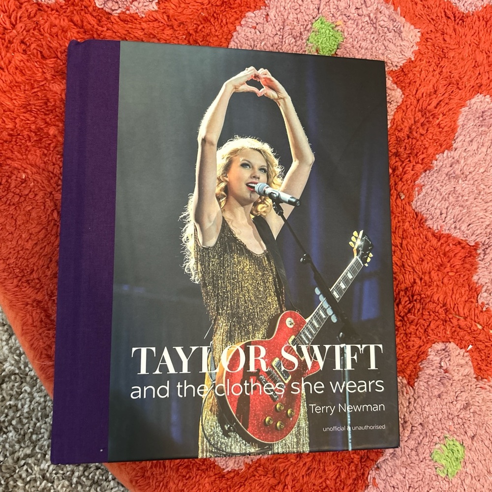 Saint Laurent Book with Purple and Red Accents
